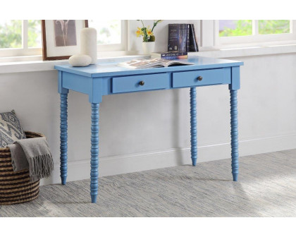 ACME Altmar Console Table - Blue Finish