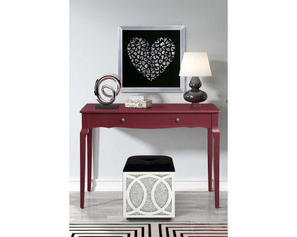 ACME Alsen Console Table - Red Finish