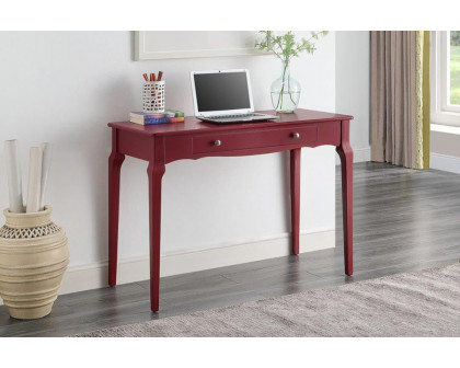 ACME Alsen Console Table - Red Finish