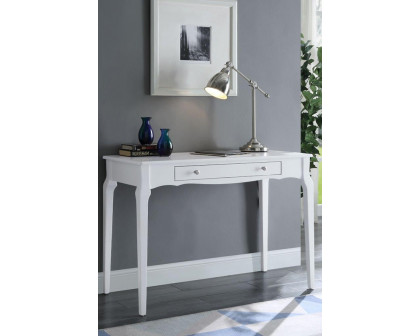 ACME Alsen Console Table - White Finish