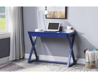 ACME Nalo Console Table - Twilight Blue Finish