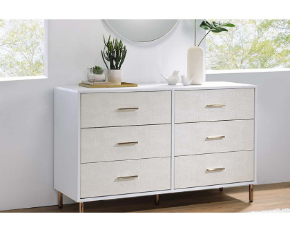 ACME Myles Dresser - Champagne and Gold Finish