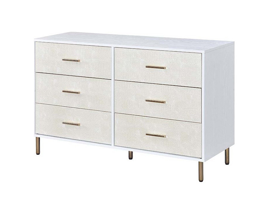 ACME Myles Dresser - Champagne and Gold Finish