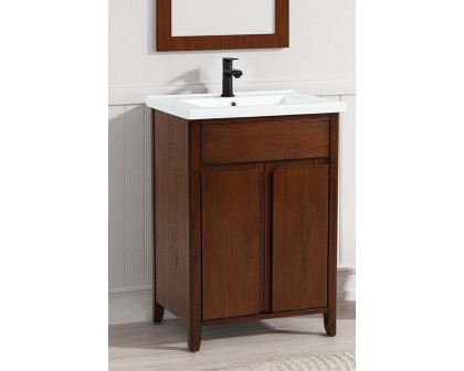 ACME Lelia Sink Cabinet - Walnut