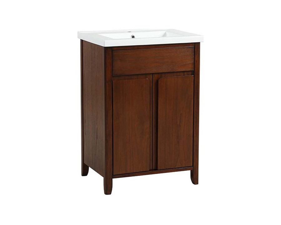 ACME Lelia Sink Cabinet - Walnut