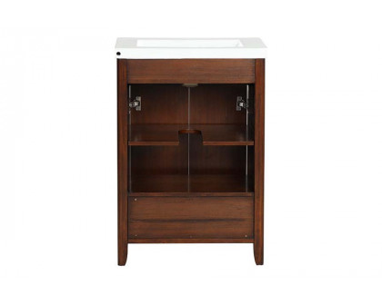 ACME Lelia Sink Cabinet - Walnut