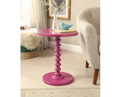 ACME Acton Accent Table - Purple