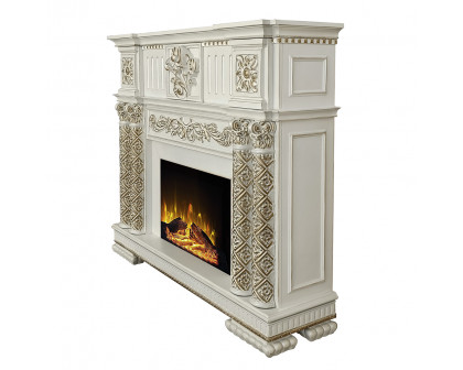 ACME Vendome Fireplace - Antique Pearl