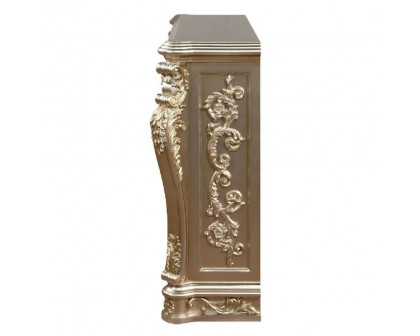 ACME - Sorina Fireplace in Antique Silver