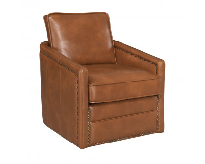 ACME - Rocha Swivel Chair with Glider