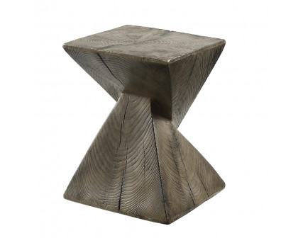 ACME Zahi Accent Table - Weathered Oak