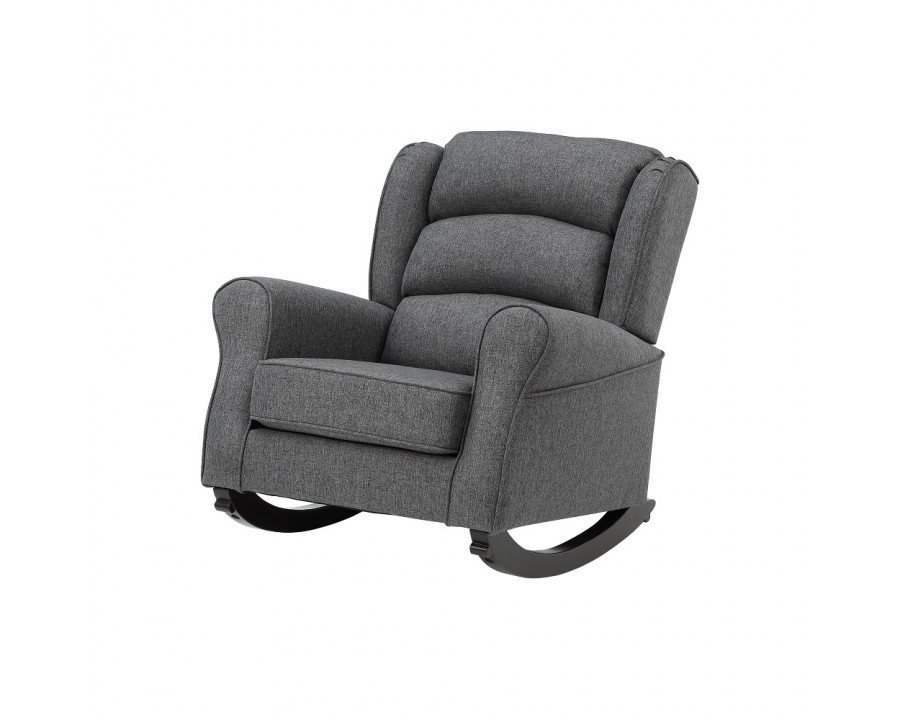 ACME - Fabien Rocking Chair in Gray