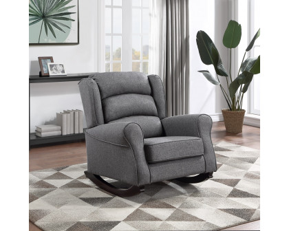 ACME - Fabien Rocking Chair in Gray