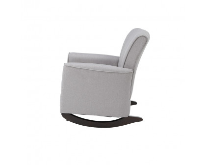 ACME Denzell Rocking Chair - Light Gray Linen