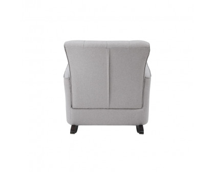 ACME Denzell Rocking Chair - Light Gray Linen