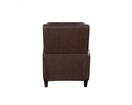 ACME™ Venice Accent Chair with Footrest - Dark Brown