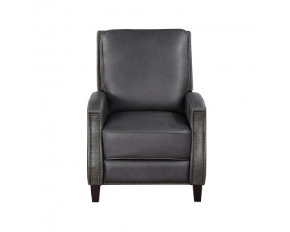 ACME™ Venice Accent Chair with Footrest - Dark Gray