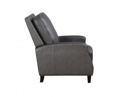 ACME™ Venice Accent Chair with Footrest - Dark Gray