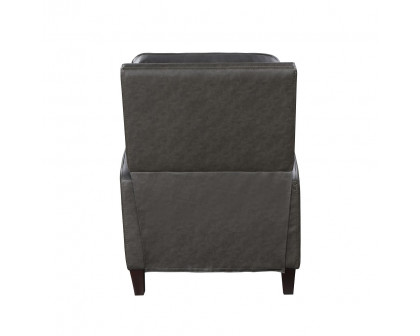 ACME™ Venice Accent Chair with Footrest - Dark Gray