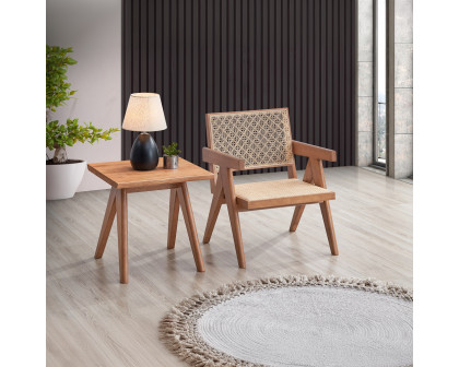 ACME Velentina Accent Chair - Rattan/Natural