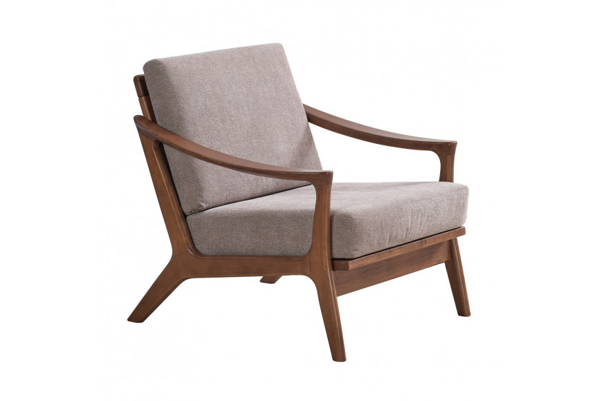 ACME™ Lide Accent Chair - Light Brown Brown