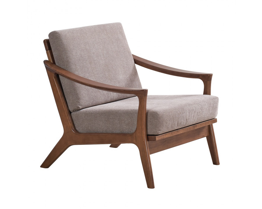 ACME - Lide Accent Chair in Light Brown Brown