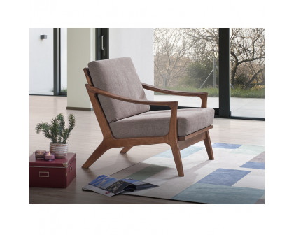 ACME™ Lide Accent Chair - Light Brown Brown