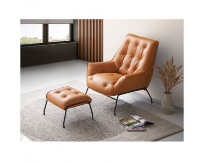 ACME - Zusa Accent Chair & Ottoman