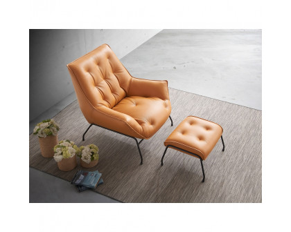 ACME - Zusa Accent Chair & Ottoman