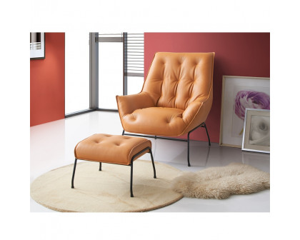 ACME - Zusa Accent Chair & Ottoman