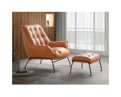 ACME - Zusa Accent Chair & Ottoman