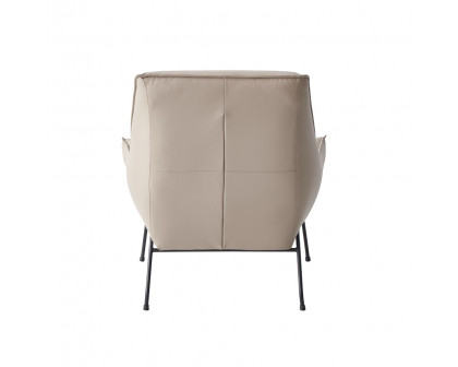 ACME Zusa Accent Chair & Ottoman - Khaki