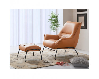 ACME Jabel Accent Chair & Ottoman - Sandstone