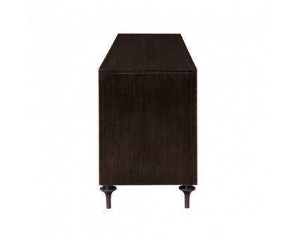 ACME - Diya Console Cabinet in Forged Bronze/Espresso