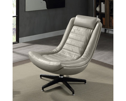 ACME Piran Accent Chair with Swivel - Twilight