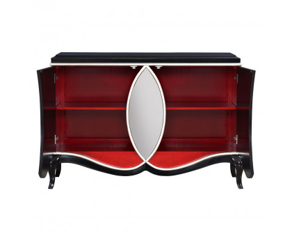 ACME - Console Cabinet in Black