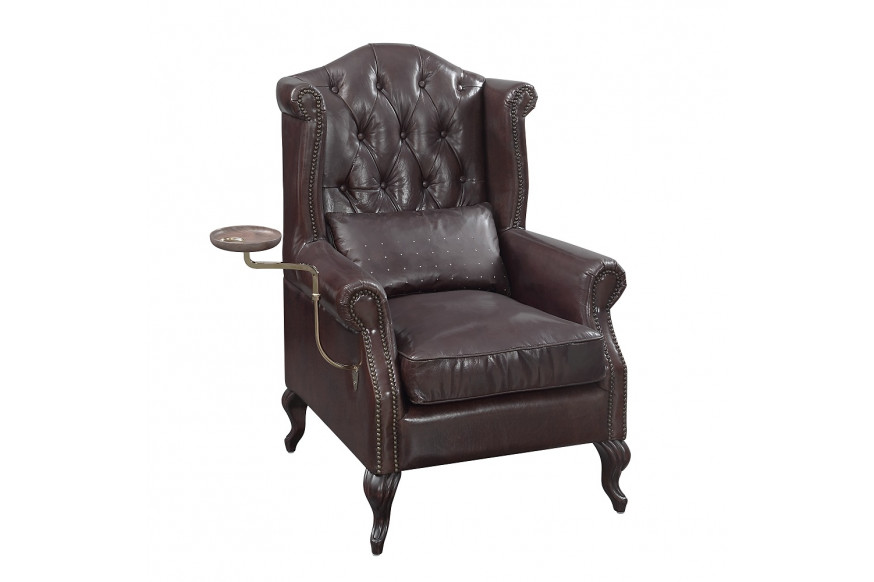 ACME™ Pino Accent Chair - Vintage Brown