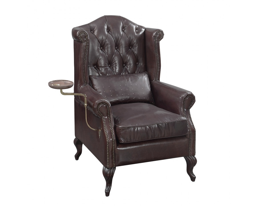 ACME - Pino Accent Chair in Vintage Brown