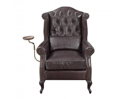 ACME™ Pino Accent Chair - Vintage Brown