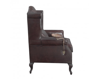 ACME™ Pino Accent Chair - Vintage Brown