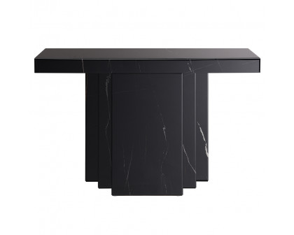 ACME - Drisana Console Table in Black Mirrored