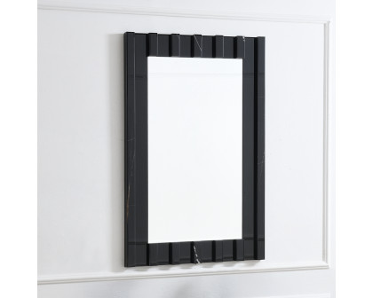 ACME Drisana Accent Mirror - Black Mirrored