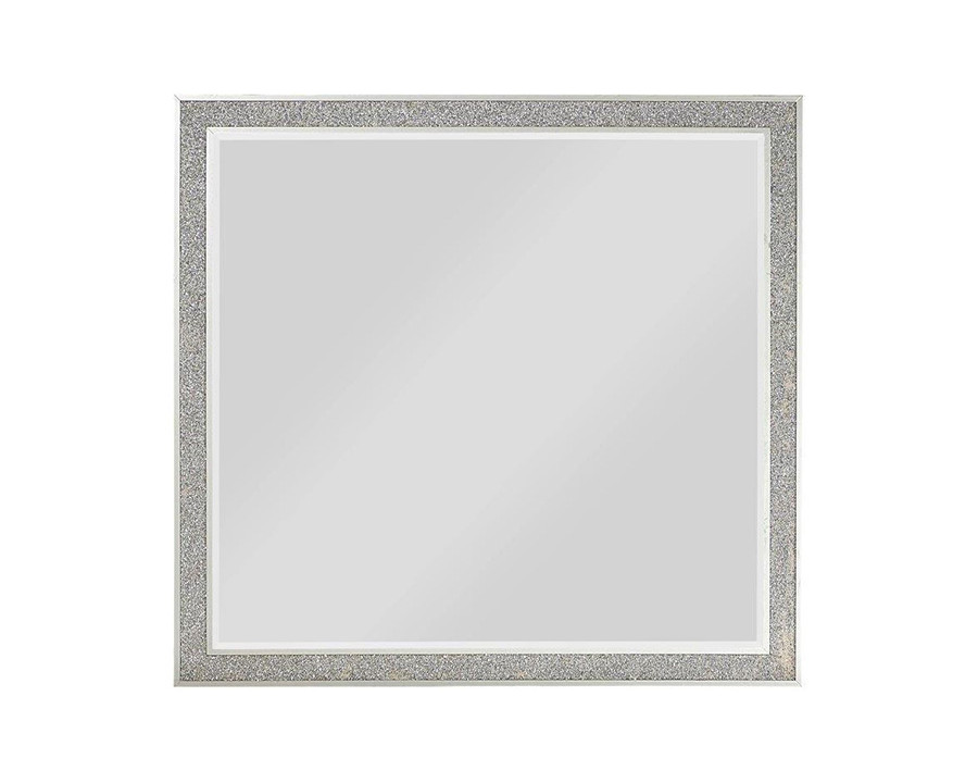 ACME - Sliverfluff Mirror in Mirrored/Champagne