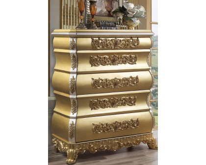 ACME - Seville Chest in Gold