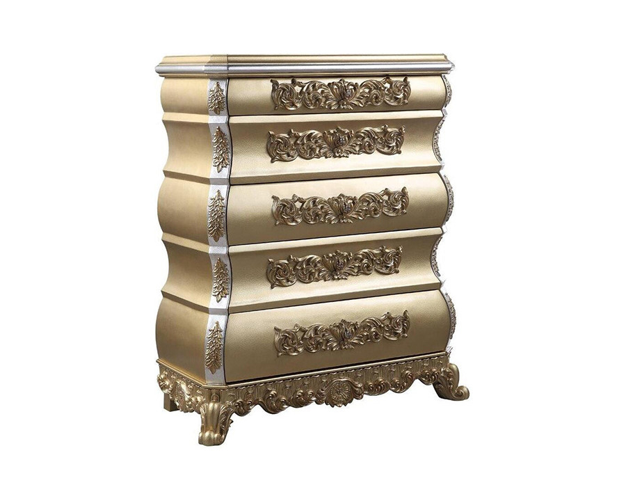 ACME - Seville Chest in Gold