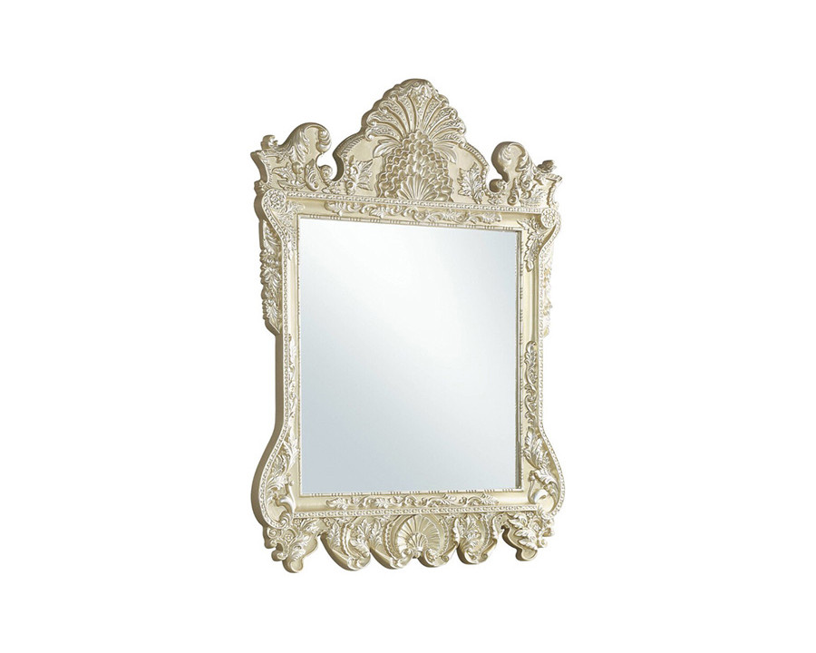 ACME - Vatican Mirror in Champagne Silver