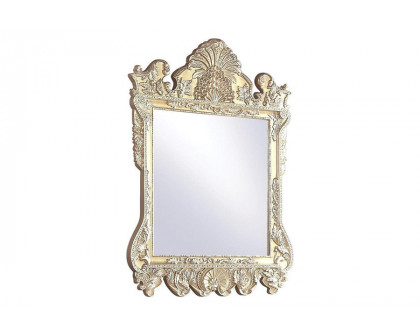 ACME - Vatican Mirror in Champagne Silver