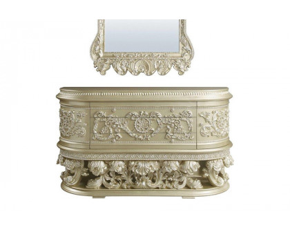 ACME - Vatican Dresser in Champagne Silver