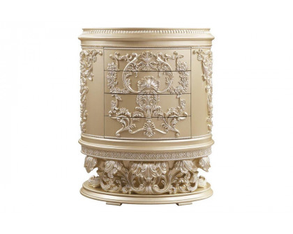 ACME - Vatican Chest in Champagne Silver