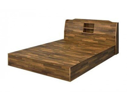 ACME Hestia Queen Bed with Storage - Walnut